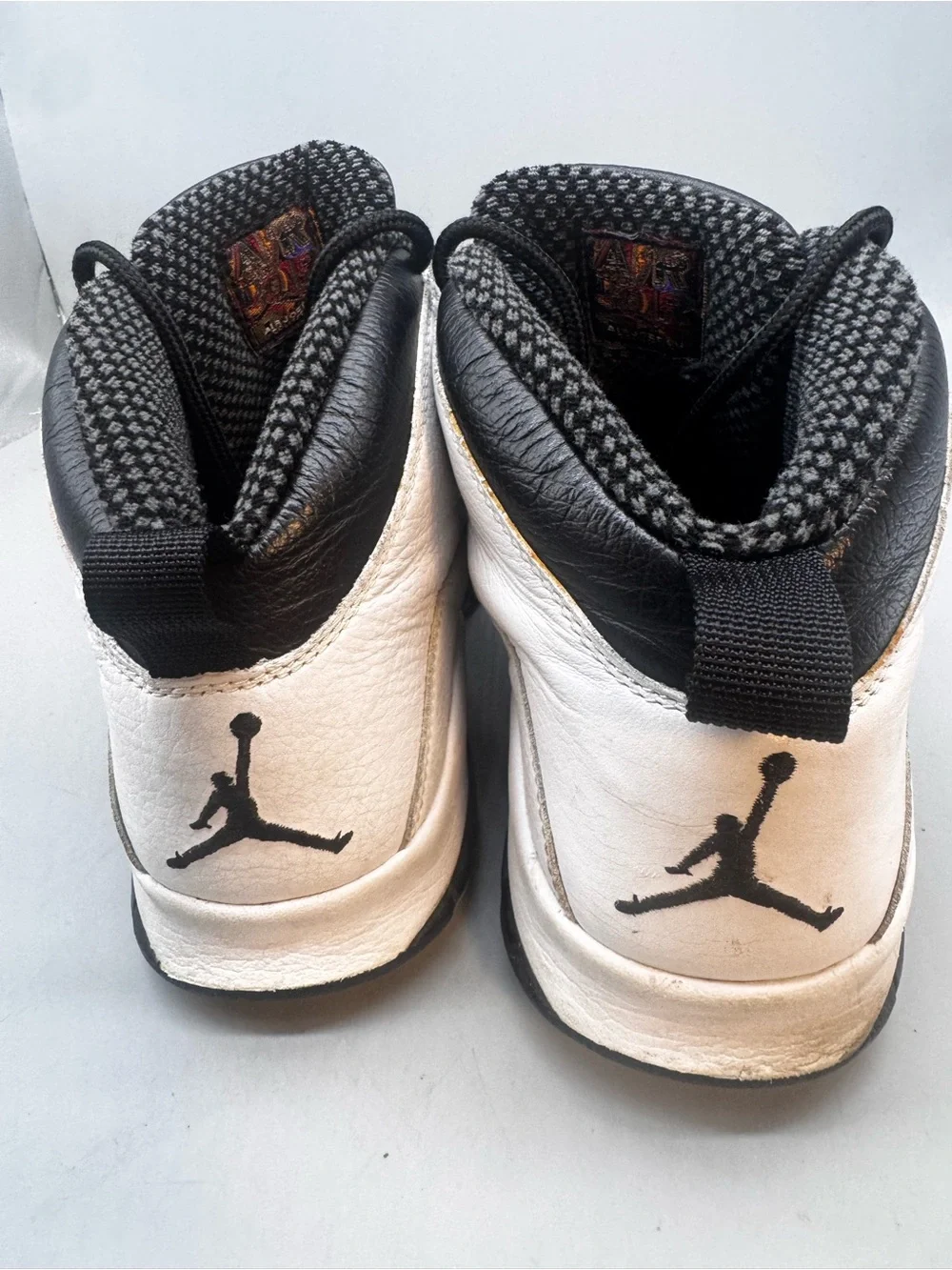 Size 11.5 - Air Jordan 10 Retro 2005 Steel Men Basketball Shoes 310805-101